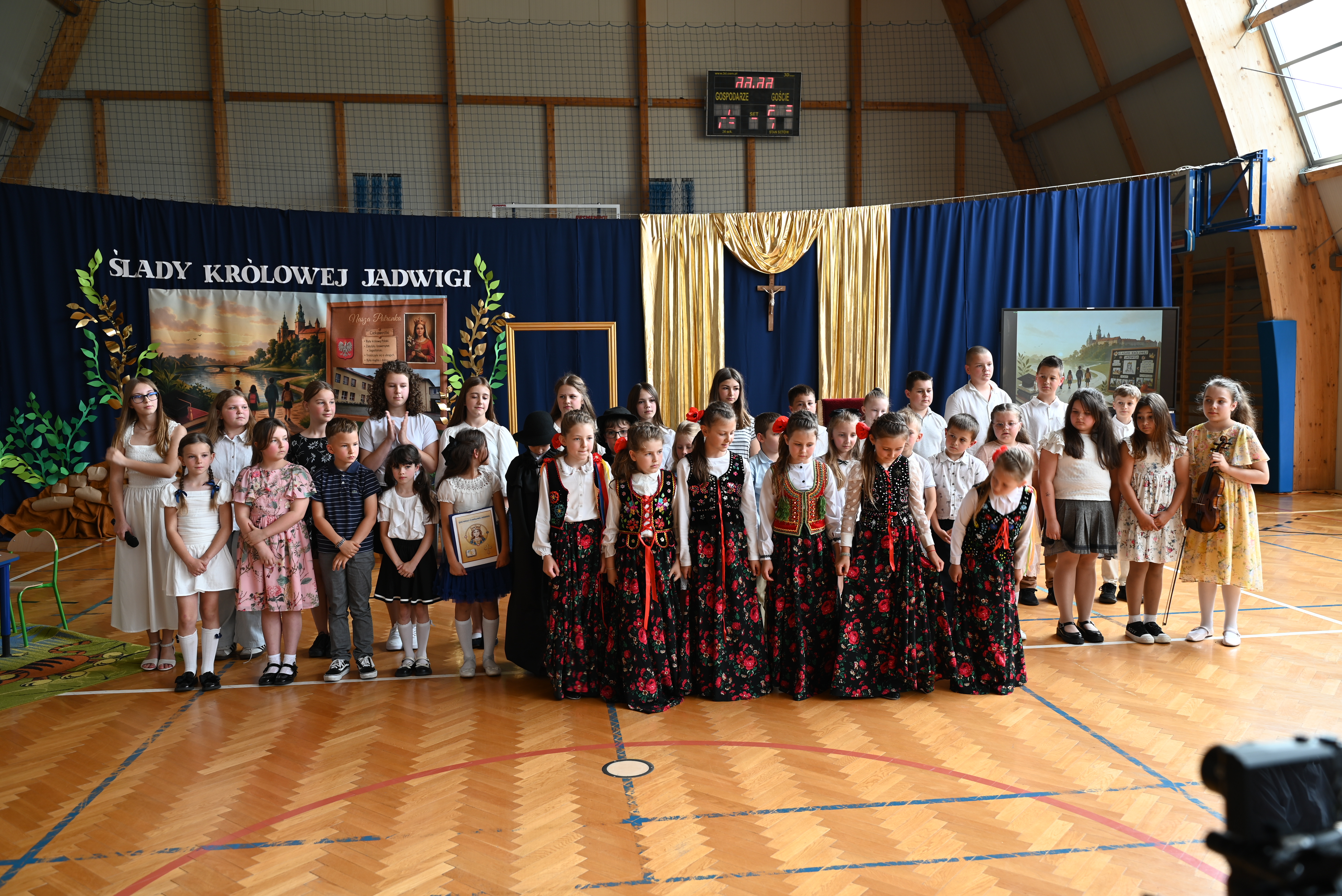 Uroczystości Patronki Szkoły w Humniskach