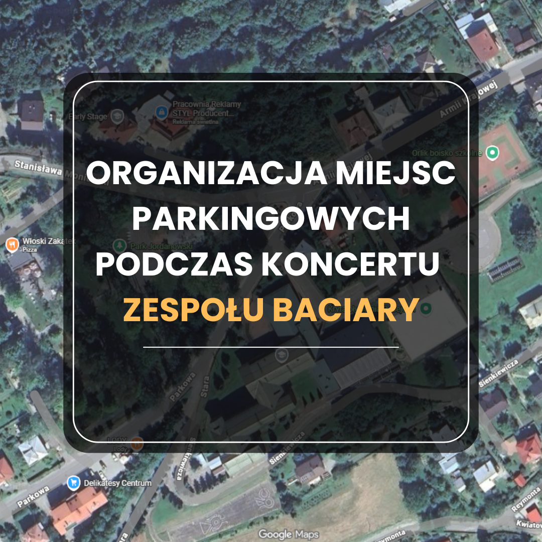 Gdzie zaparkować podczas koncertu Baciarów? Sprawdź dostępne parkingi