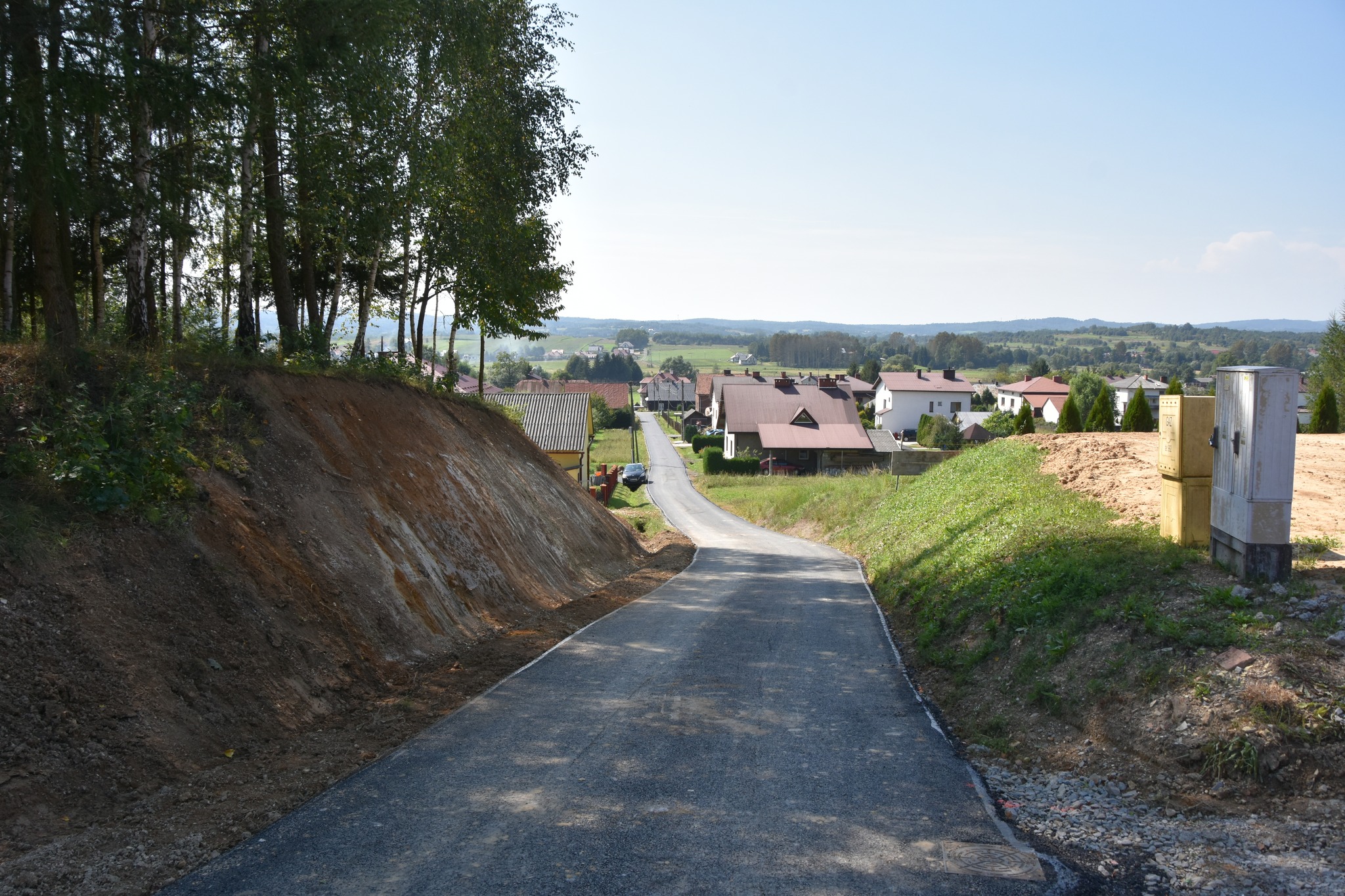 Nowa nawierzchnia drogi w Starej Wsi