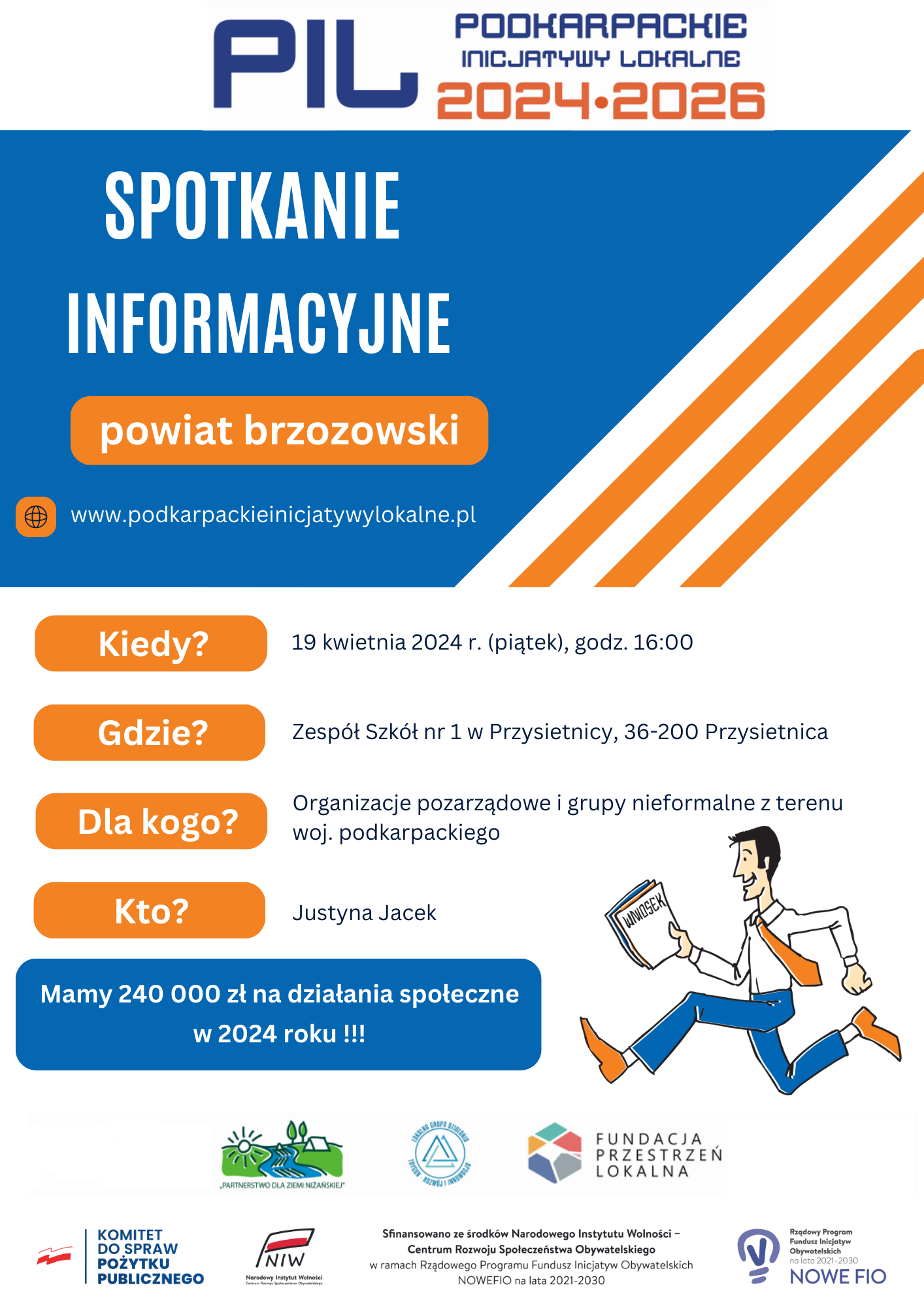 Podkarpackie Inicjatywy Lokalne 2024-2026 – edycja 2024