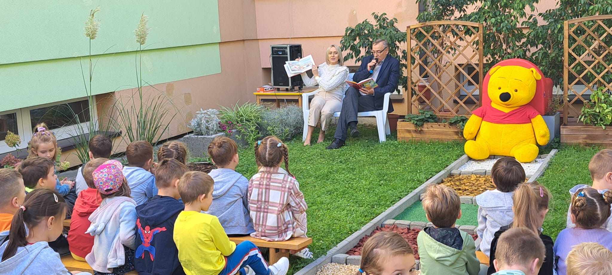 Ogólnopolski Dzień Głośnego Czytania w Przedszkolu Samorządowym Nr 1 w Brzozowie