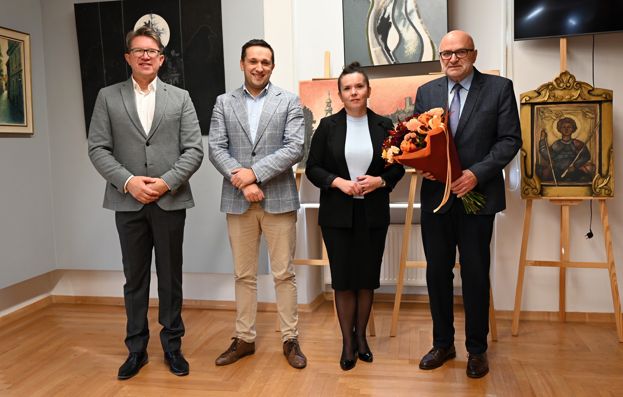 Pożegnanie dyrektora Muzeum Regionalnego w Brzozowie