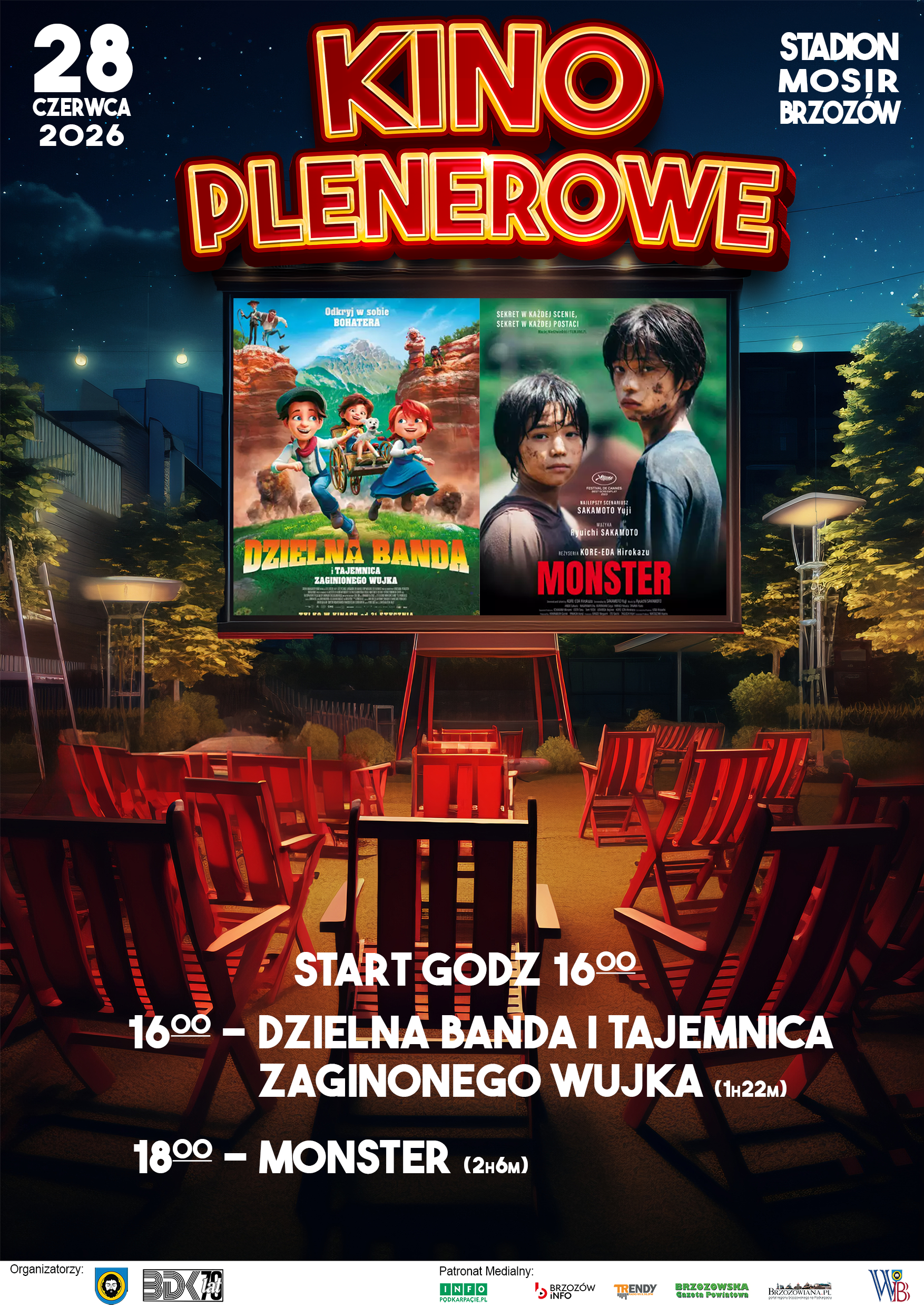 Kino Plenerowe Plakat 2026