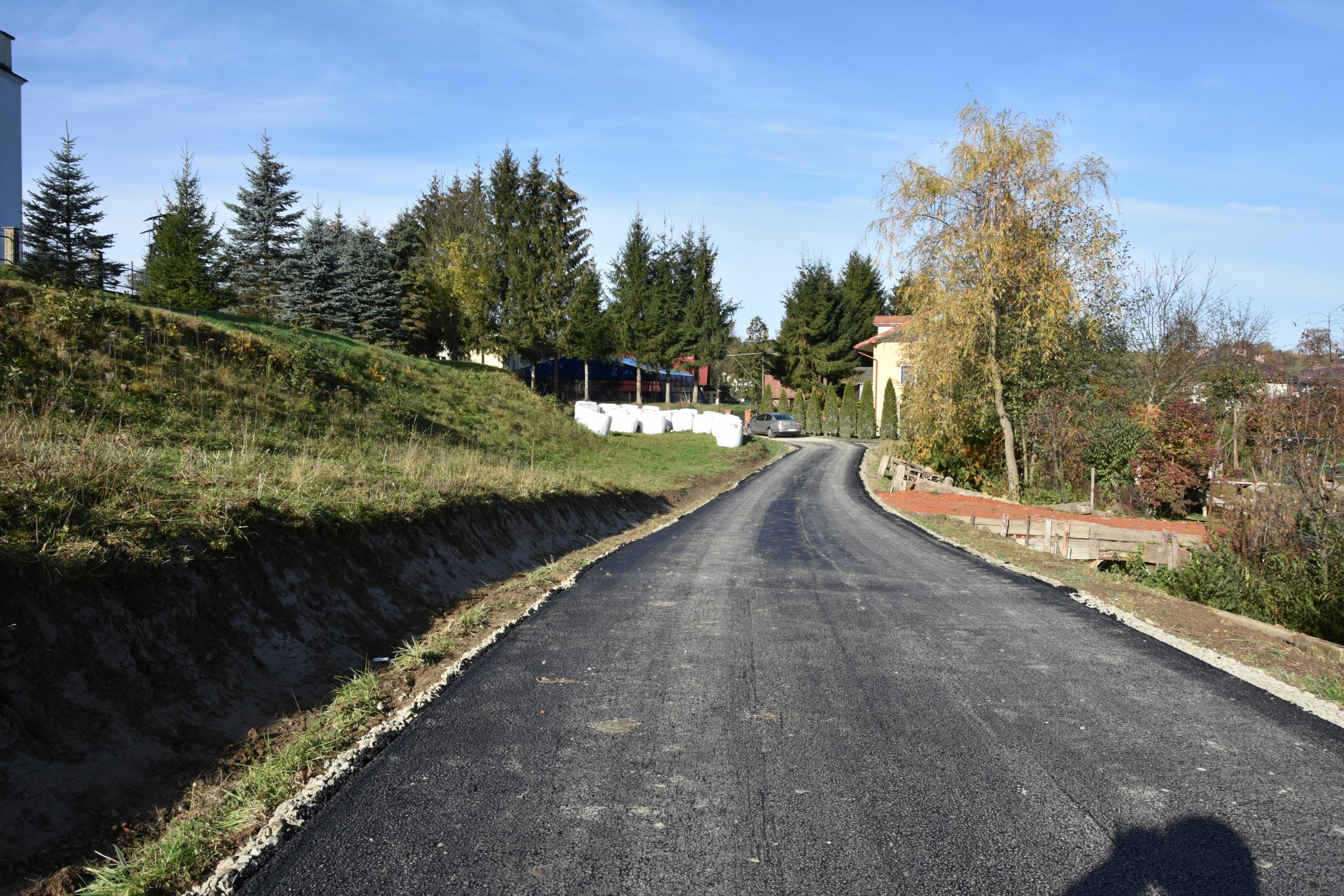 Nowa nawierzchnia drogi w Przysietnicy