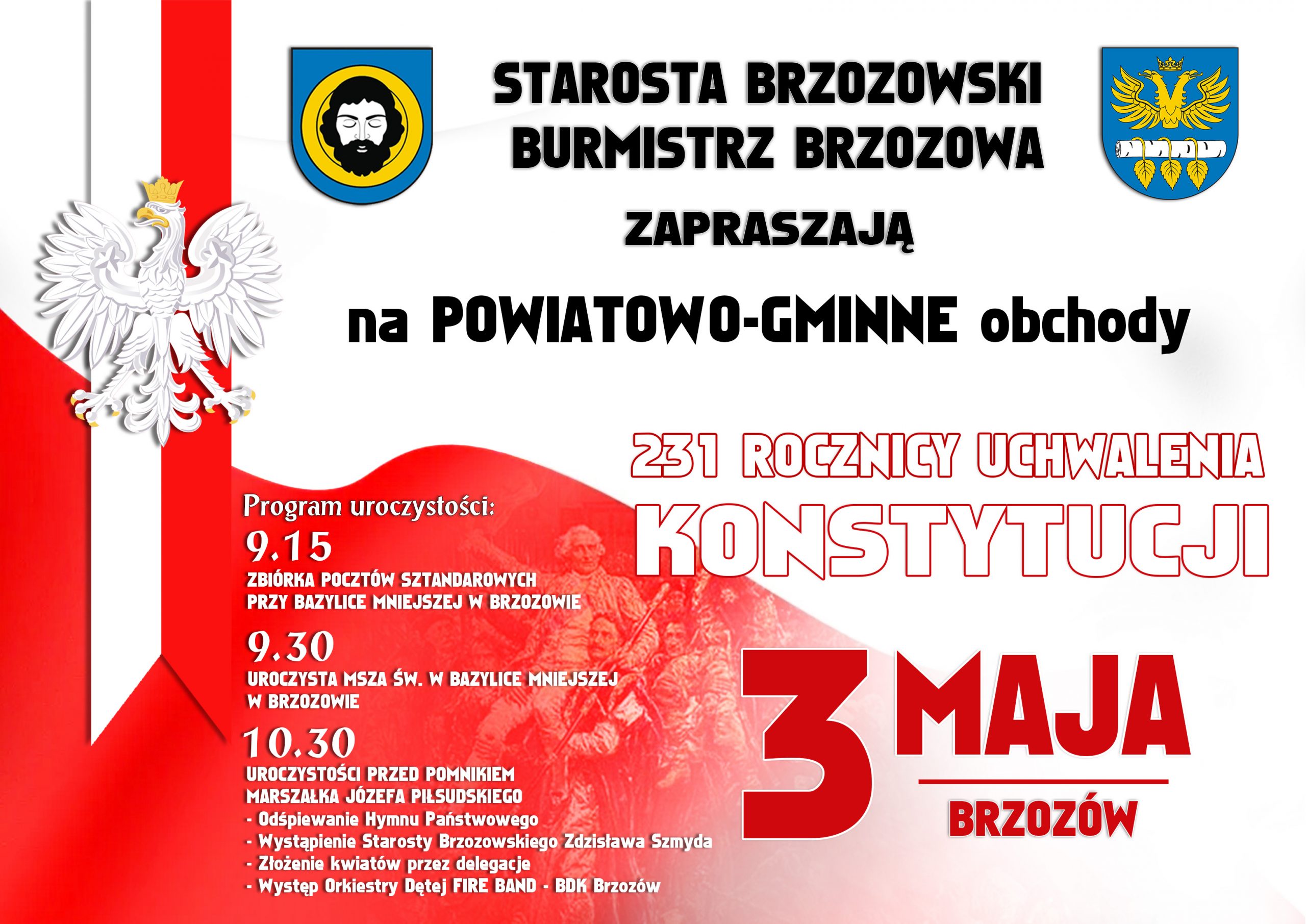 Obchody 231 rocznicy uchwalenia Konstytucji 3 Maja