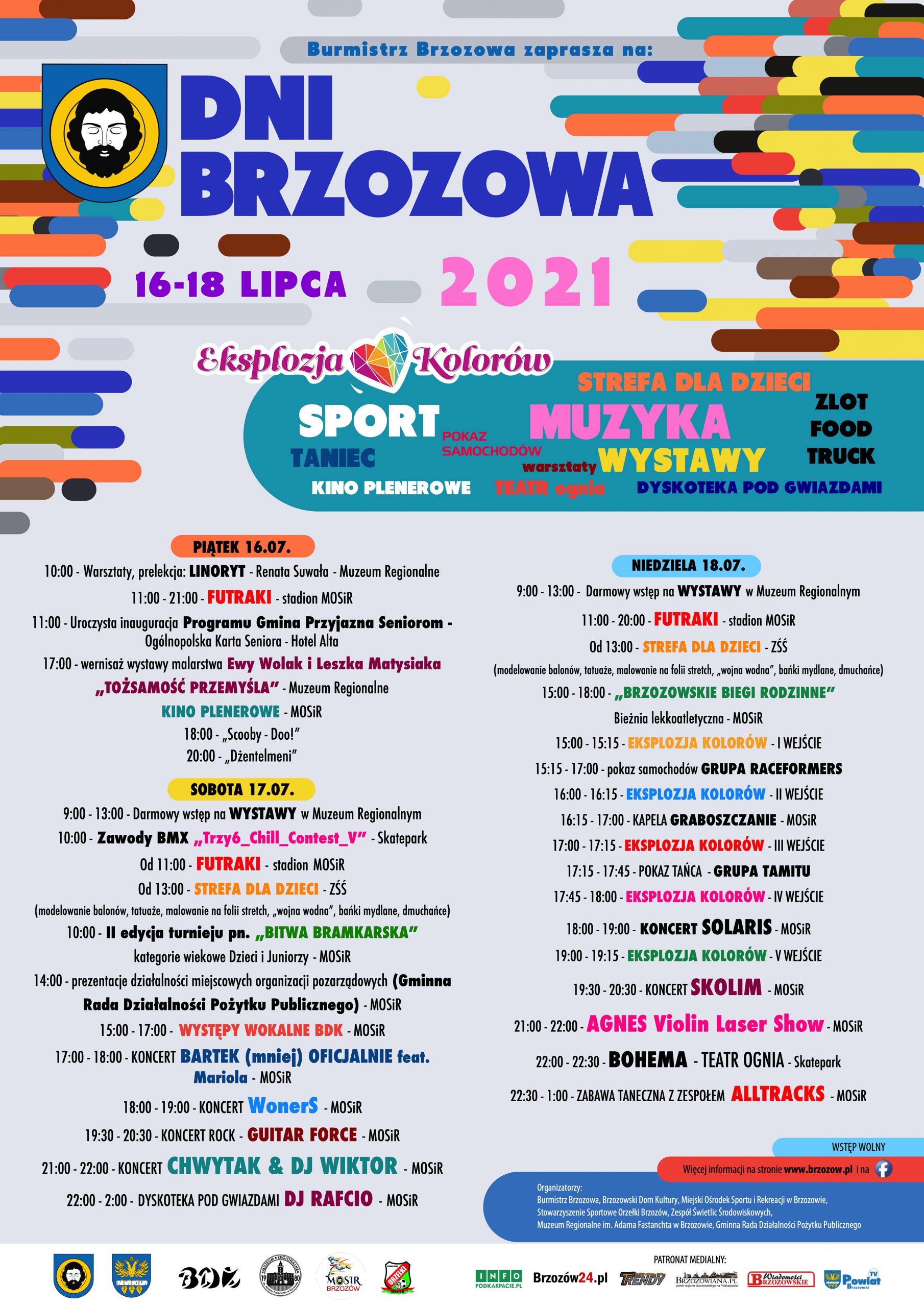 Dni Brzozowa – Program wydarzeń