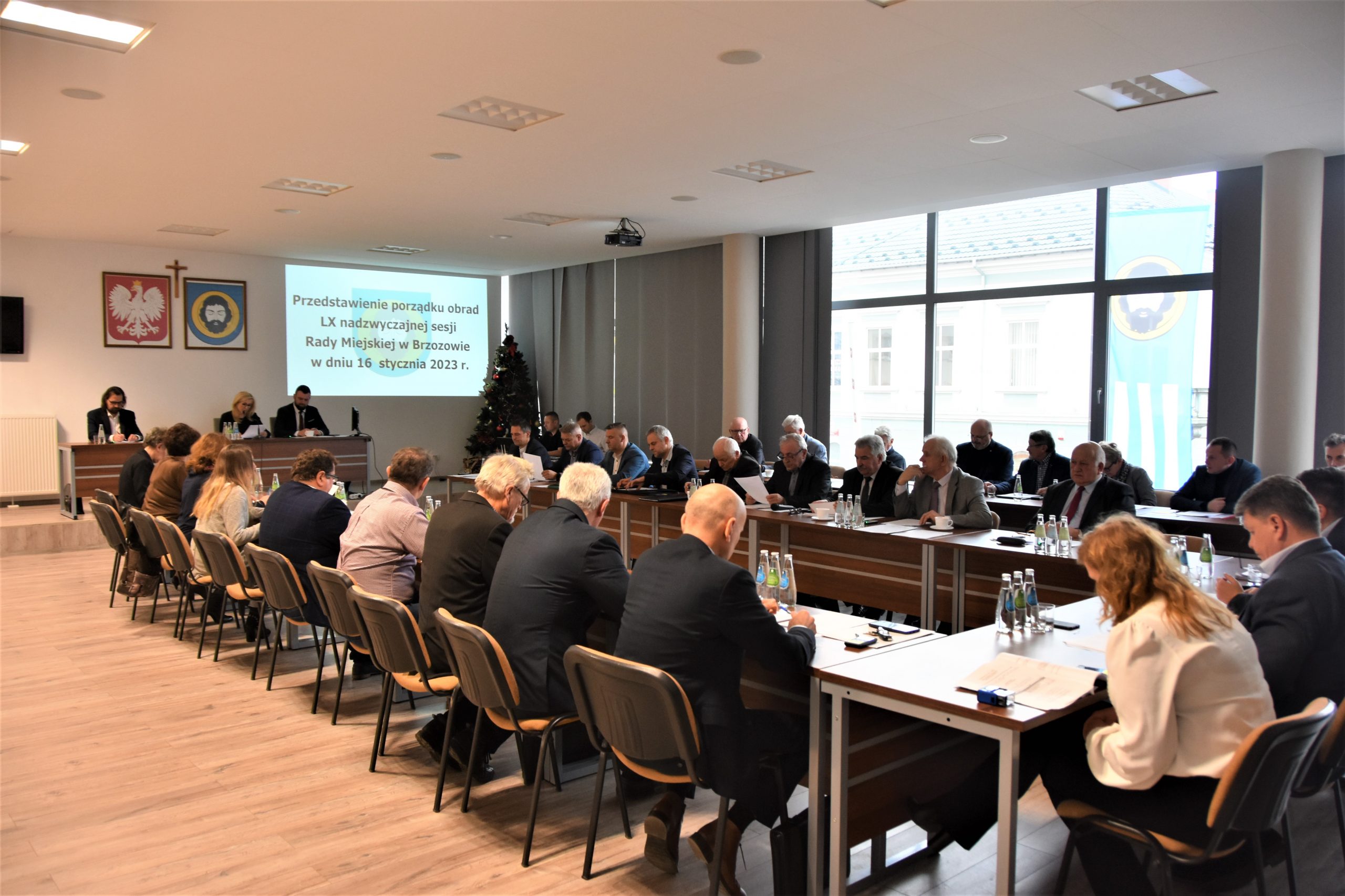 LX Nadzwyczajna Sesja Rady Miejskiej w Brzozowie