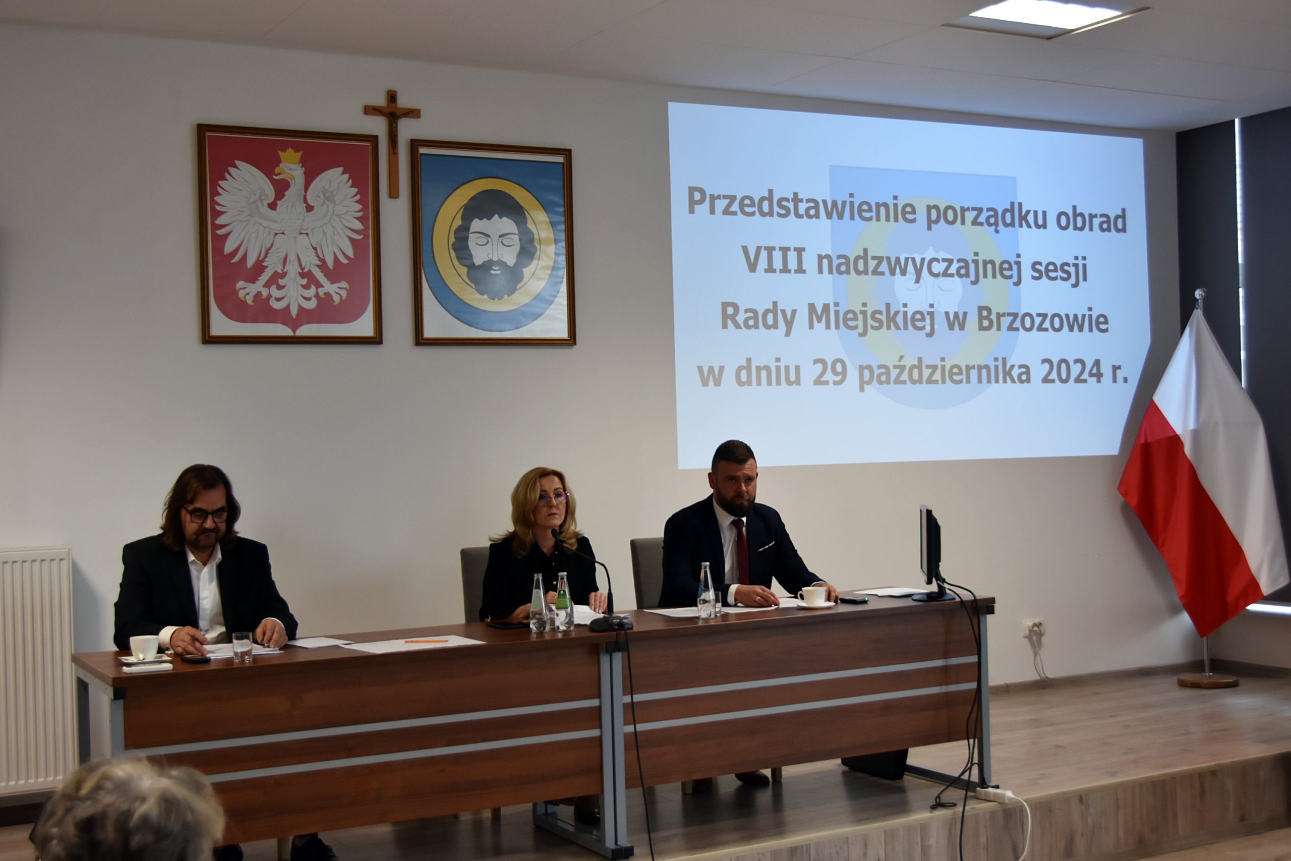 VIII nadzwyczajna sesja Rady Miejskiej w Brzozowie