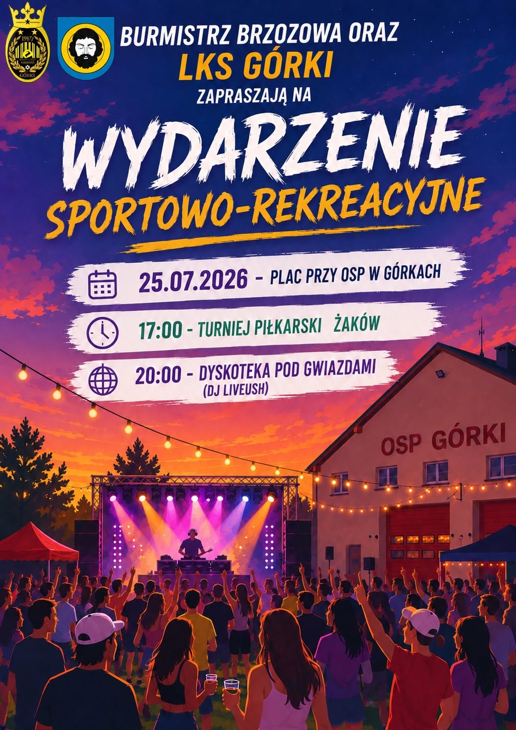 Wydarzenie Sportowo-Rekreacyjne w Górkach 