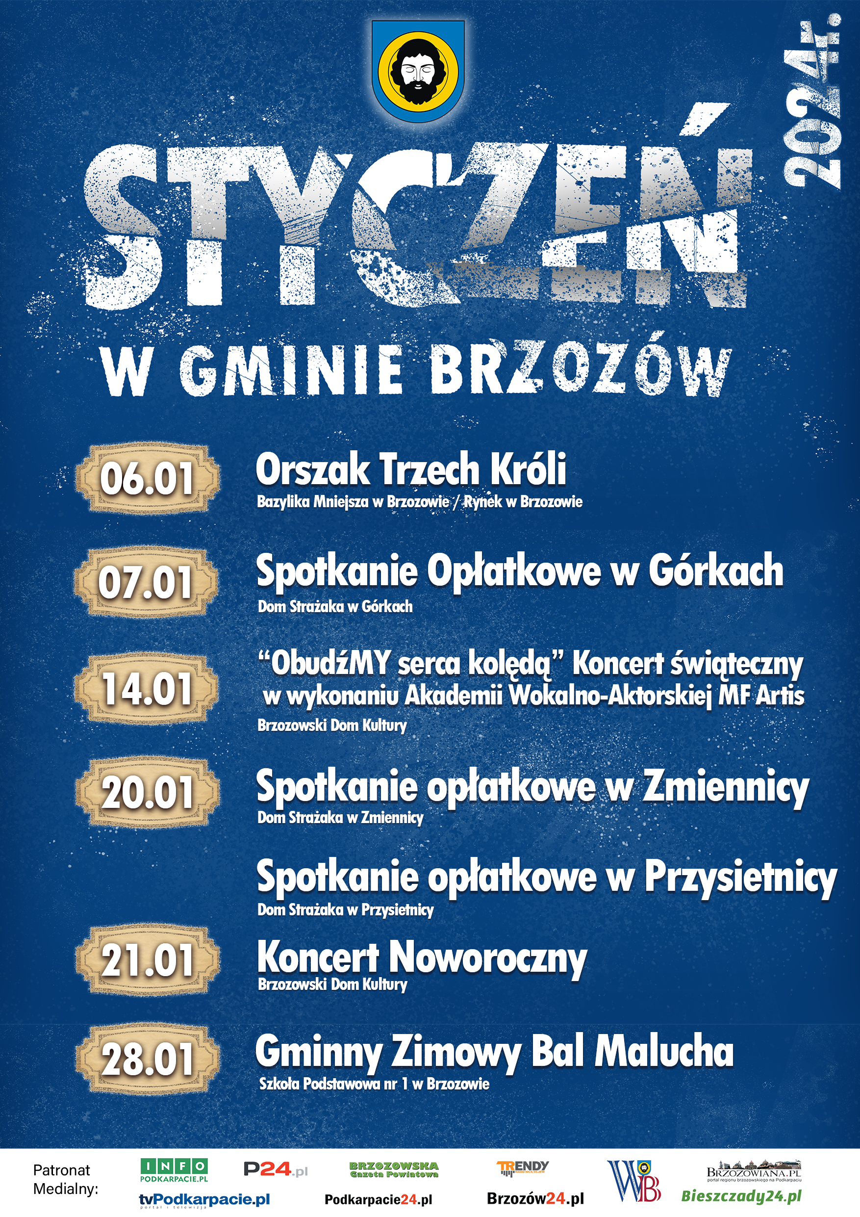 Styczeń w Gminie Brzozów