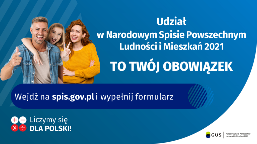 Udział w spisie to Twój OBOWIĄZEK