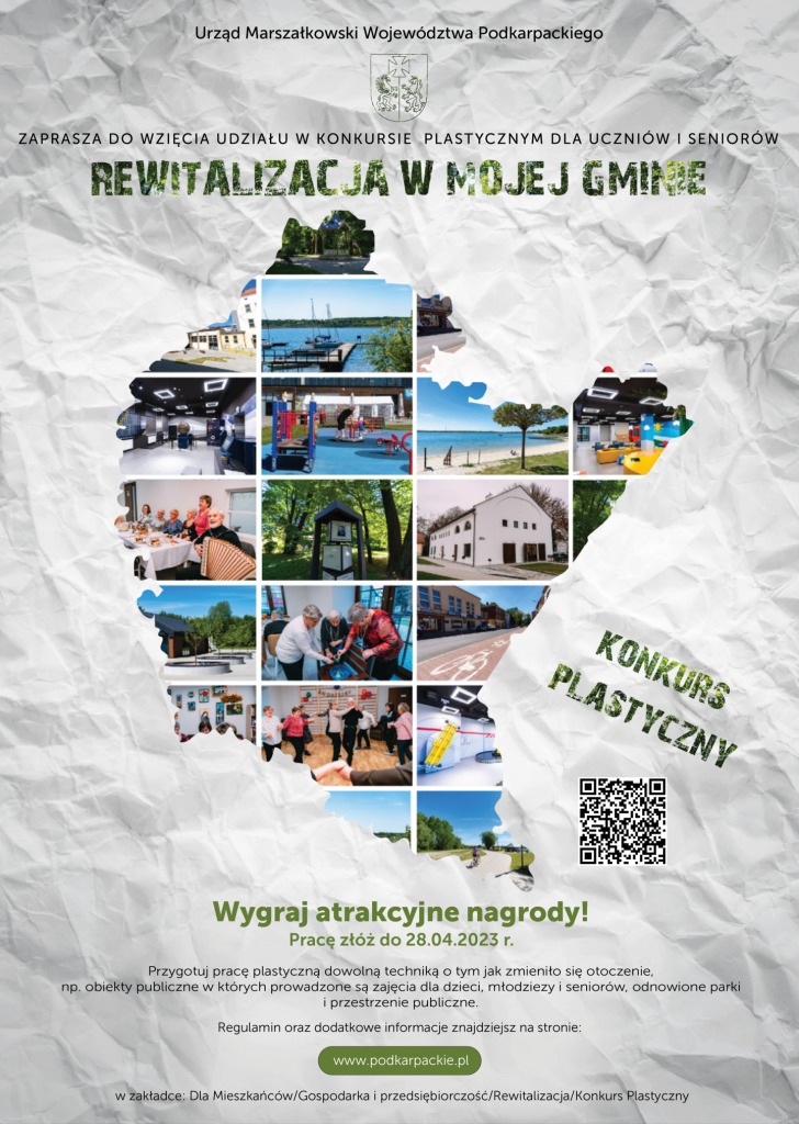 Konkurs Plastyczny „Rewitalizacja w mojej gminie”