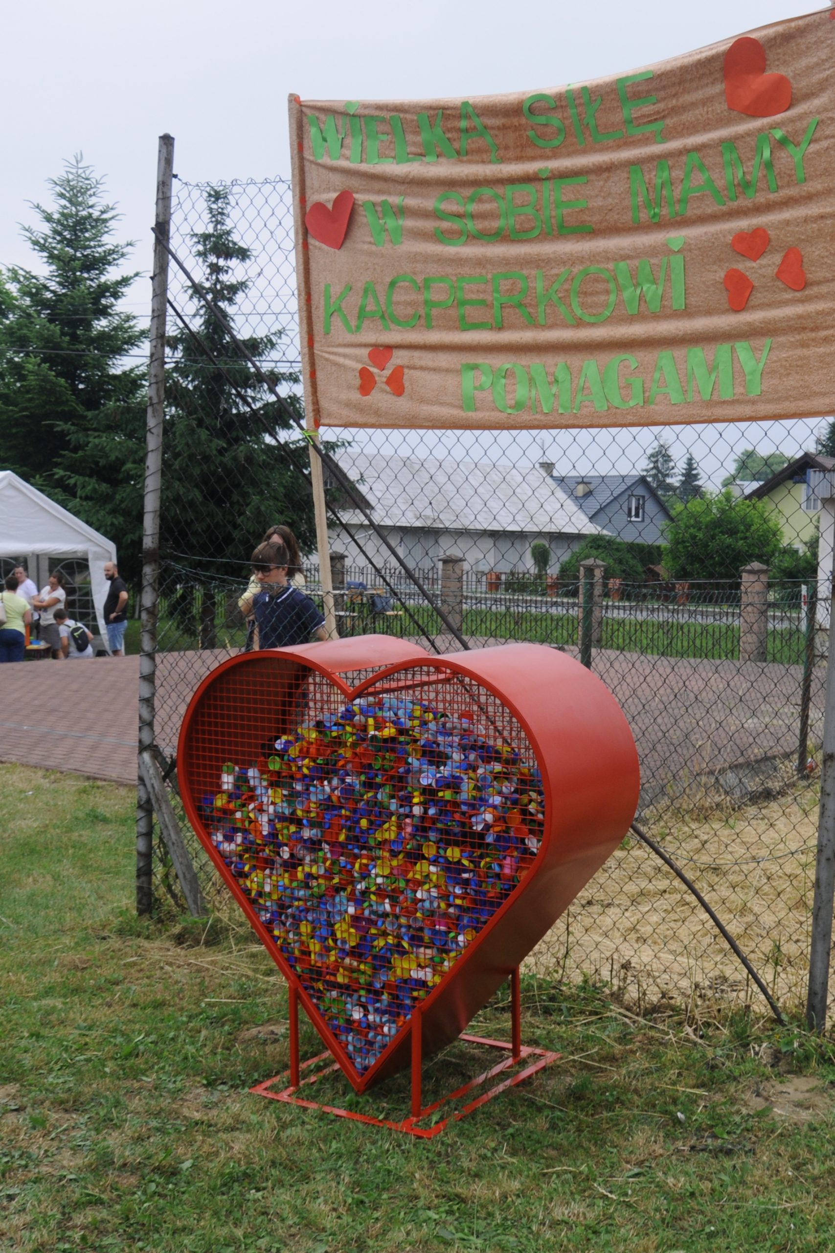 Szkolny piknik charytatywny w Humniskach