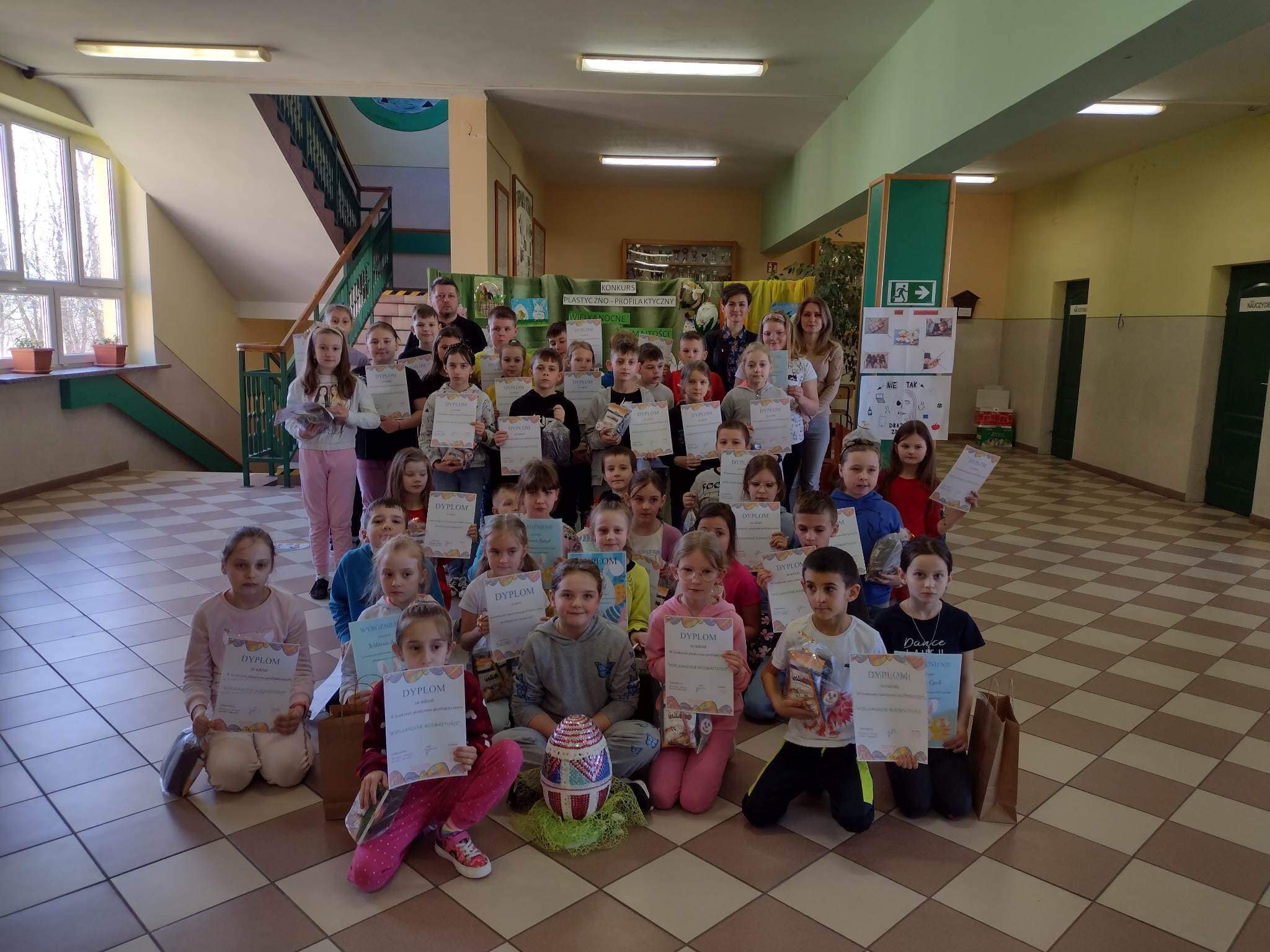 Rozstrzygnięcie konkursu plastyczno-profilaktycznego „Wielkanocne rozmaitości”