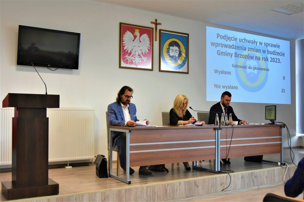 LXIV nadzwyczajna sesja Rady Miejskiej w Brzozowie