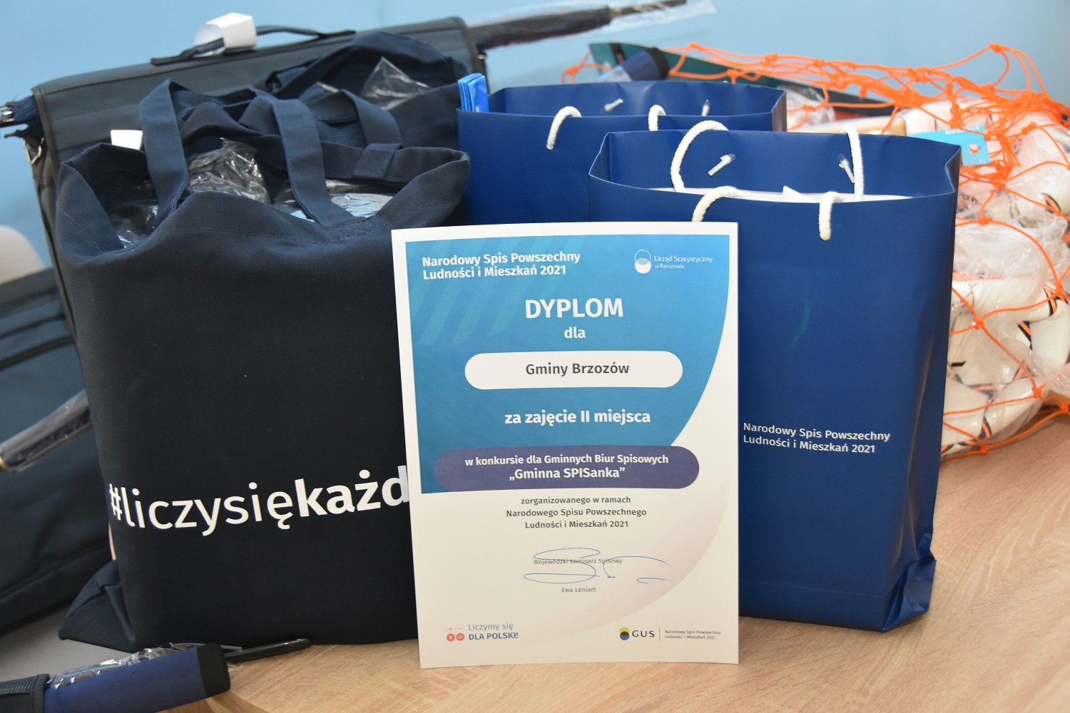 Gmina Brzozów na II miejscu w Konkursie dla GBS „Gminna SPISanka”