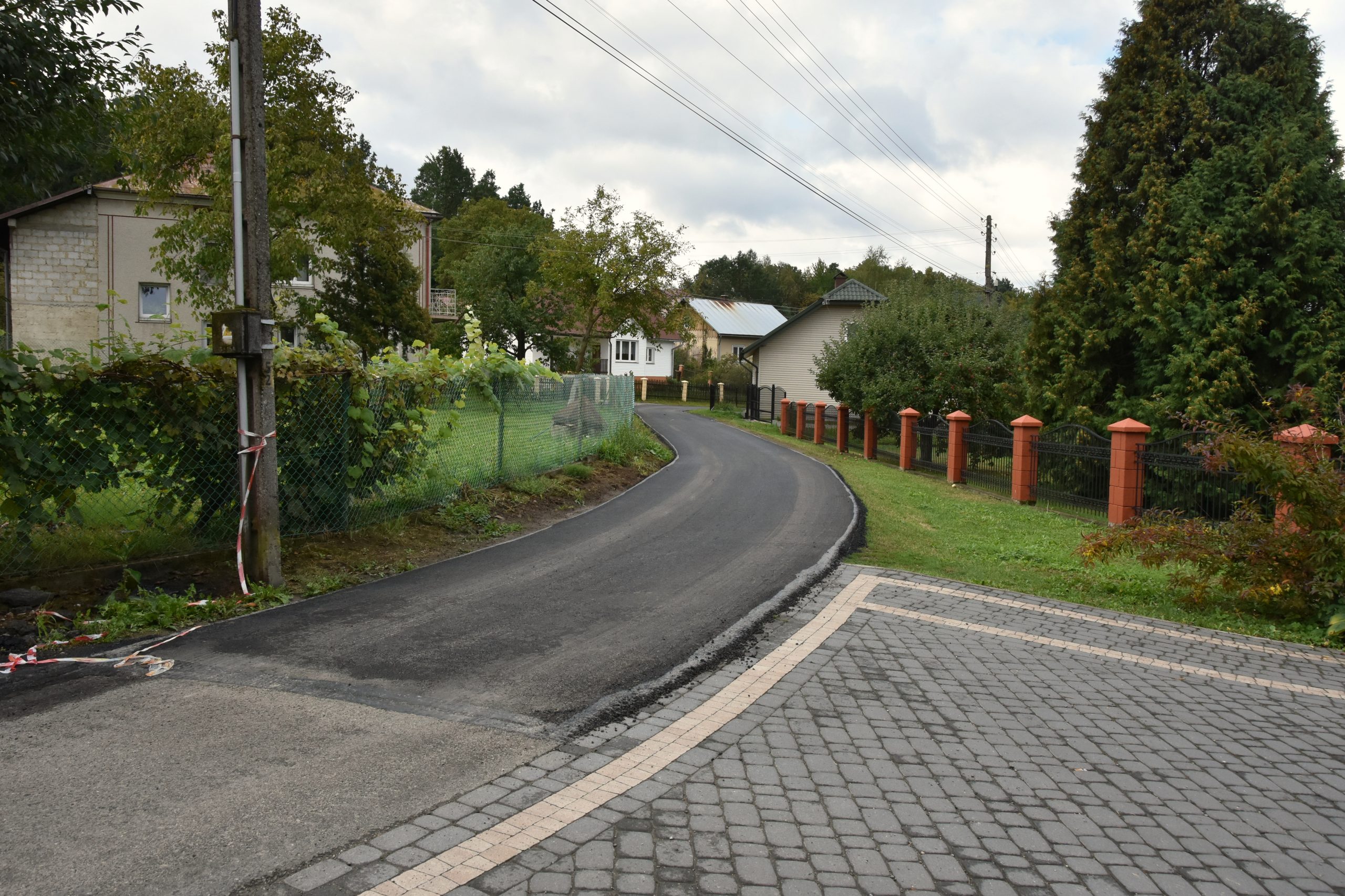 Remont drogi w Turzym Polu