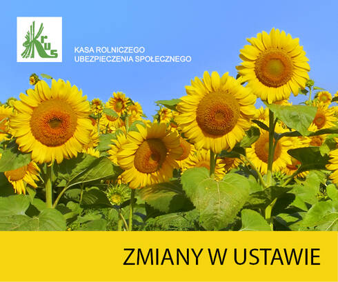 KORZYSTNE ZMIANY DLA ROLNIKÓW