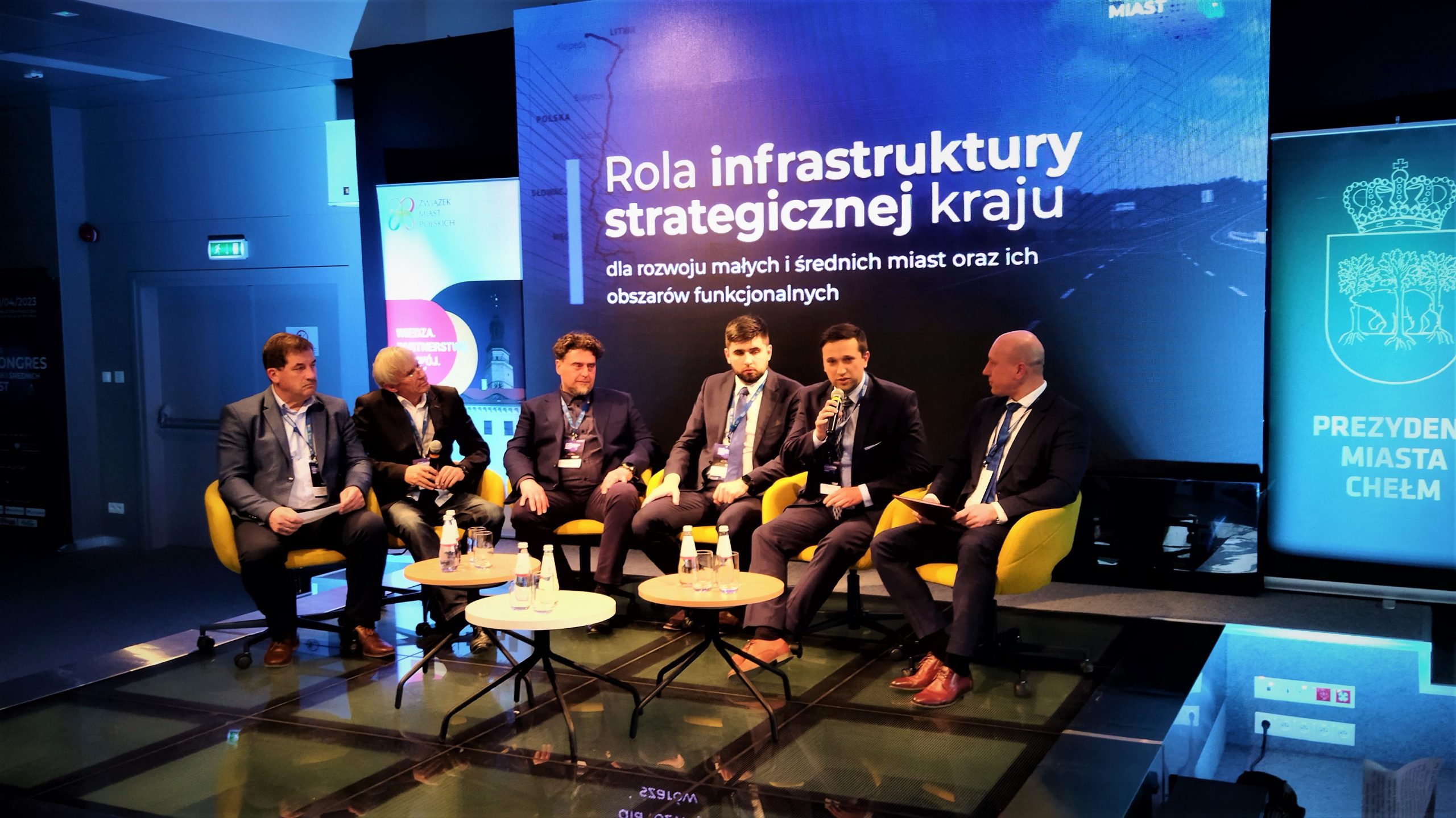 Burmistrz Brzozowa na II Kongresie Małych i Średnich Miast w Chełmie