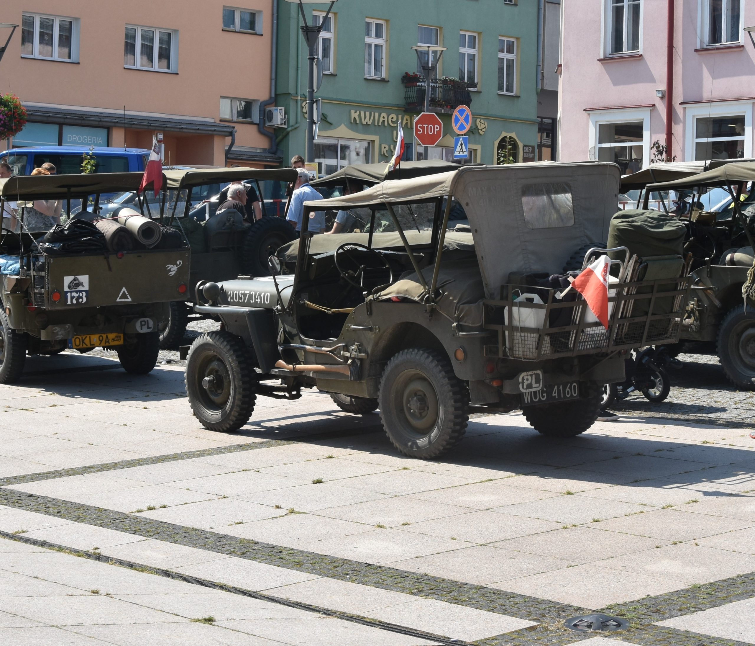 Pasjonaci drugowojennej motoryzacji w Gminie Brzozów