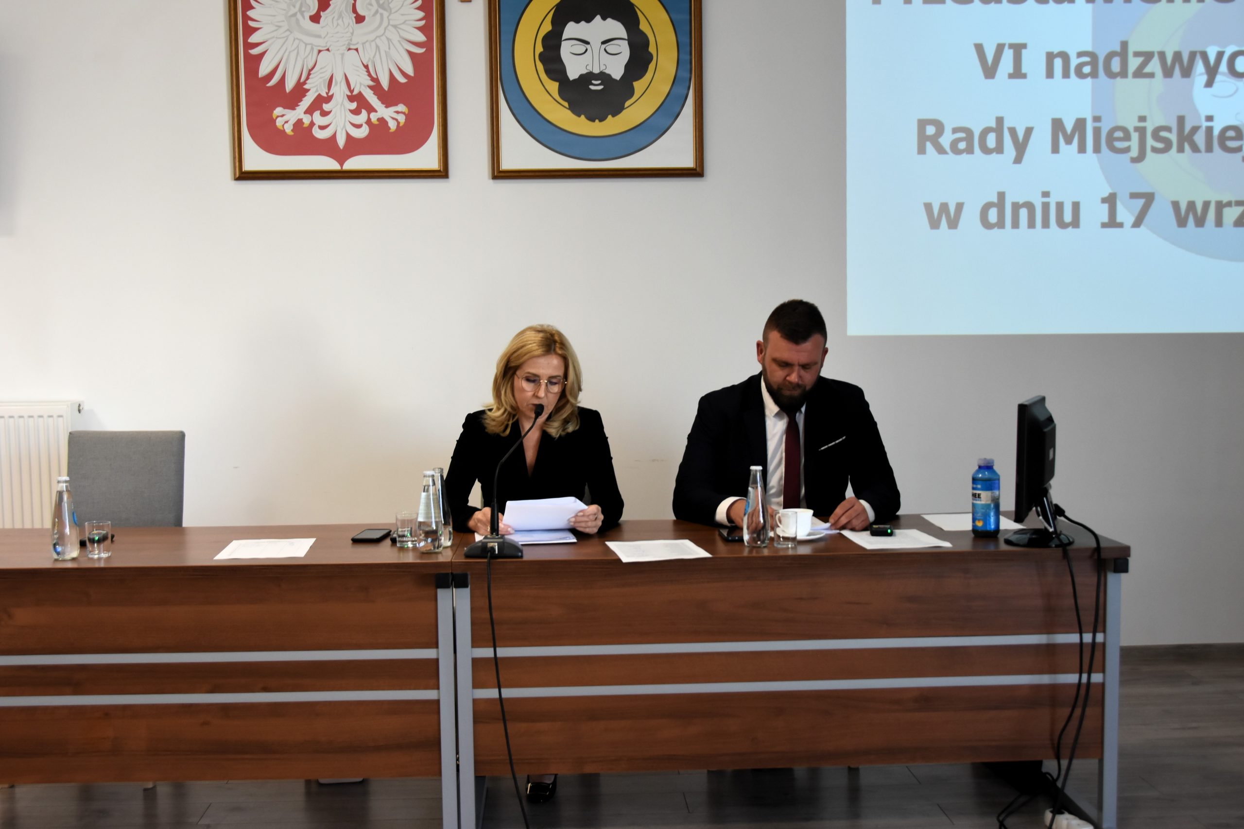 VI nadzwyczajna sesja Rady Miejskiej w Brzozowie