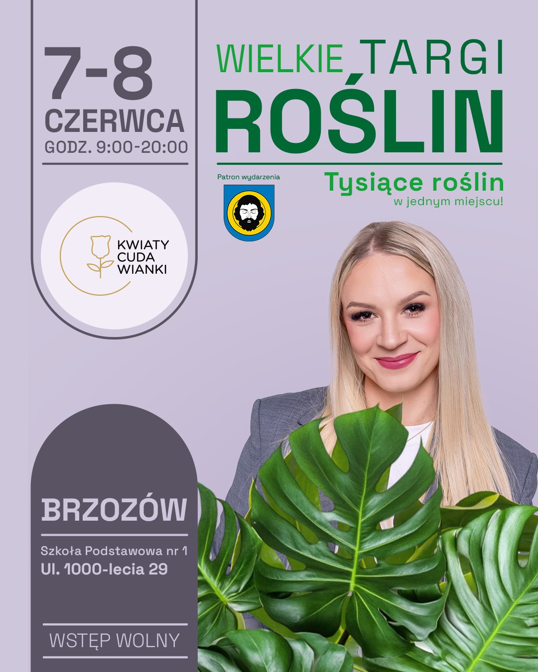 Wielkie Targi Roślin w Brzozowie