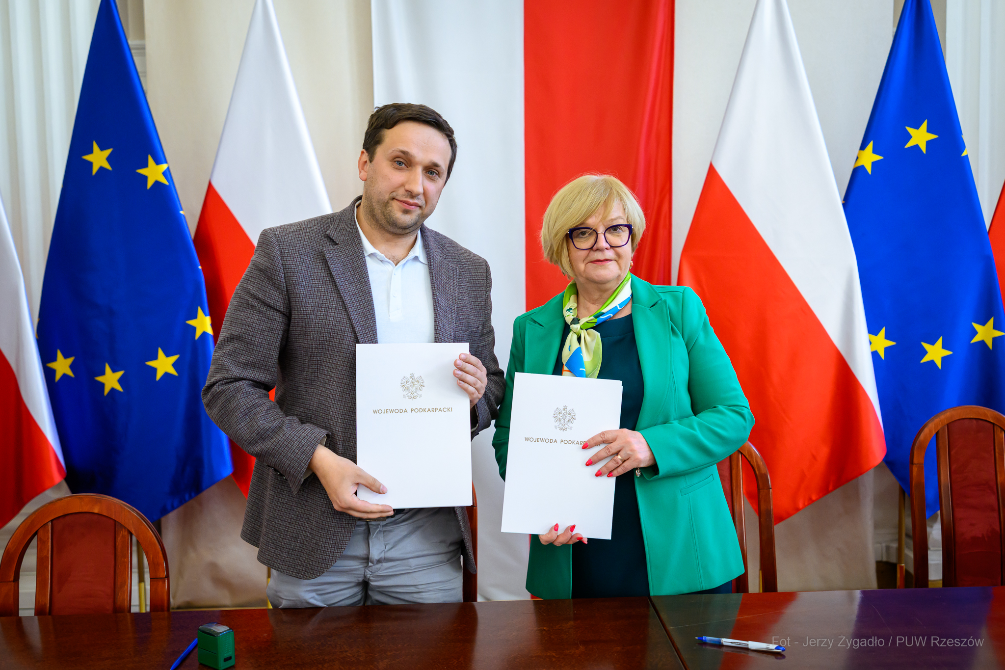 Gmina Brzozów z dużym dofinansowaniem na bezpieczeństwo wodne – podpisano umowę na inwestycję „Jakla Wielka”