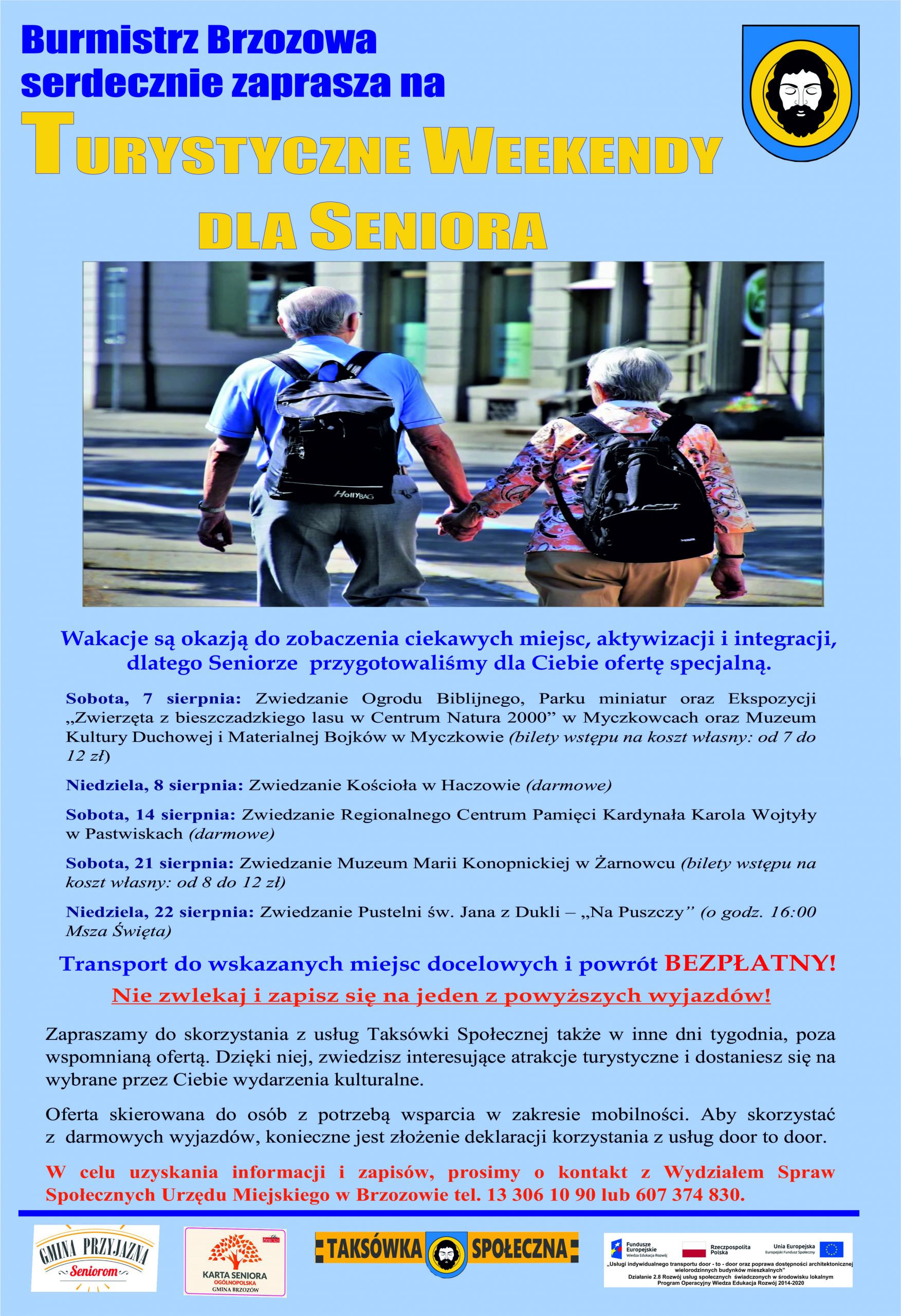 Turystyczne weekendy dla Seniora