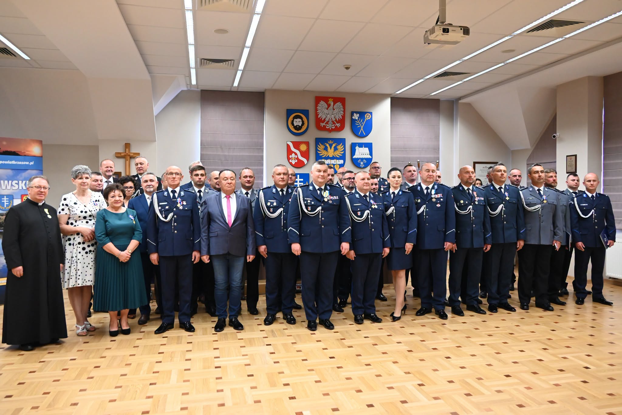 Uroczyste obchody Powiatowego Święta Policji w Brzozowie
