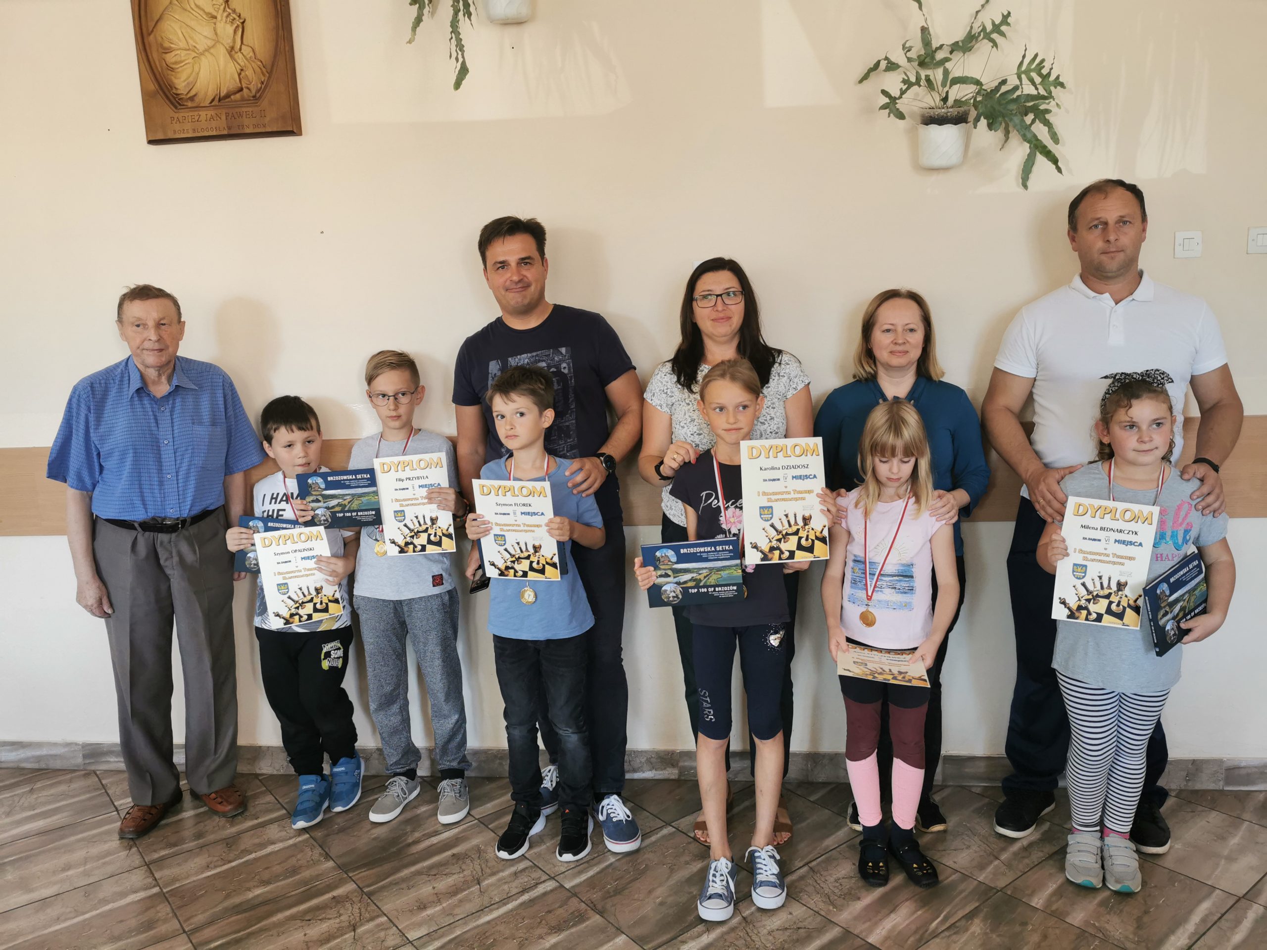 Turniej szachowy dla uczniów klas najmłodszych