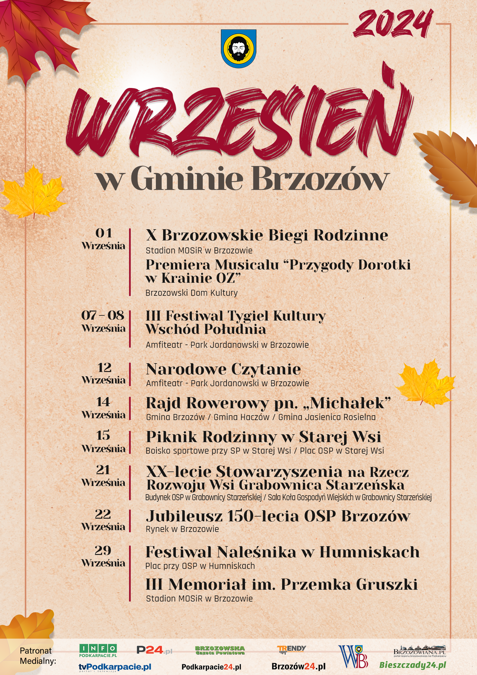 Wrzesień w Gminie Brzozów