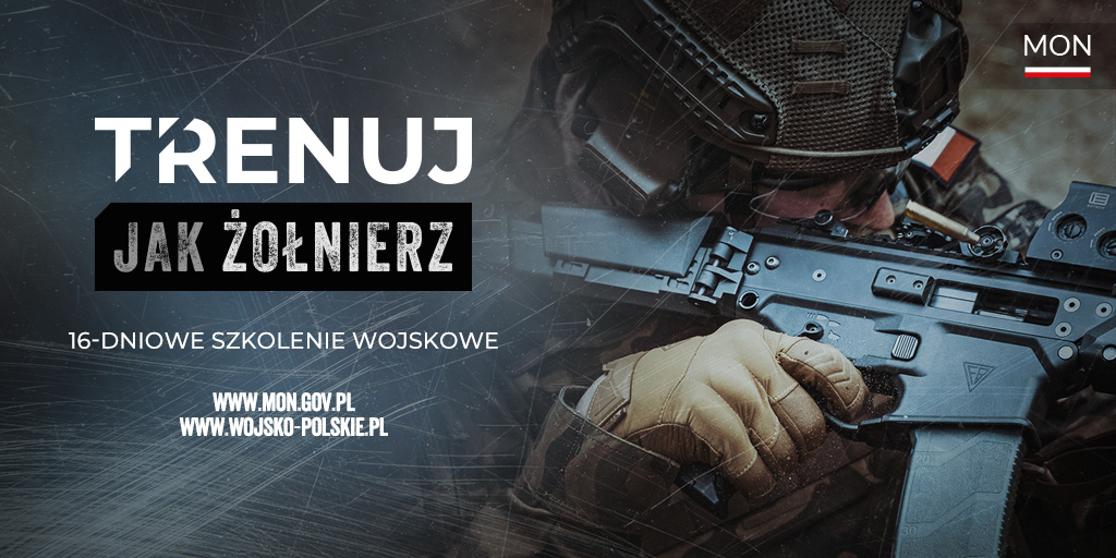 Dołącz do nas – projekt „Trenuj jak żołnierz” wystartował.