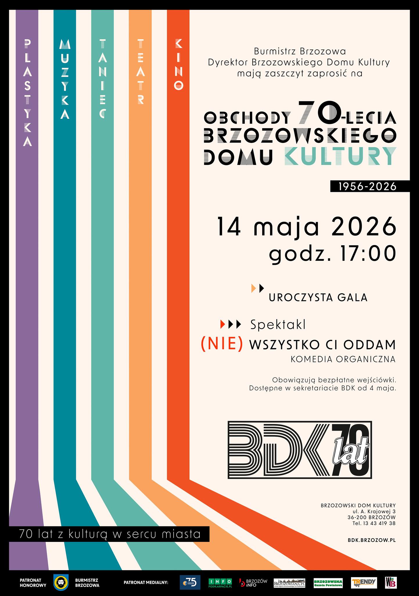 Obchody 70-lecia Brzozowskiego Domu Kultury 