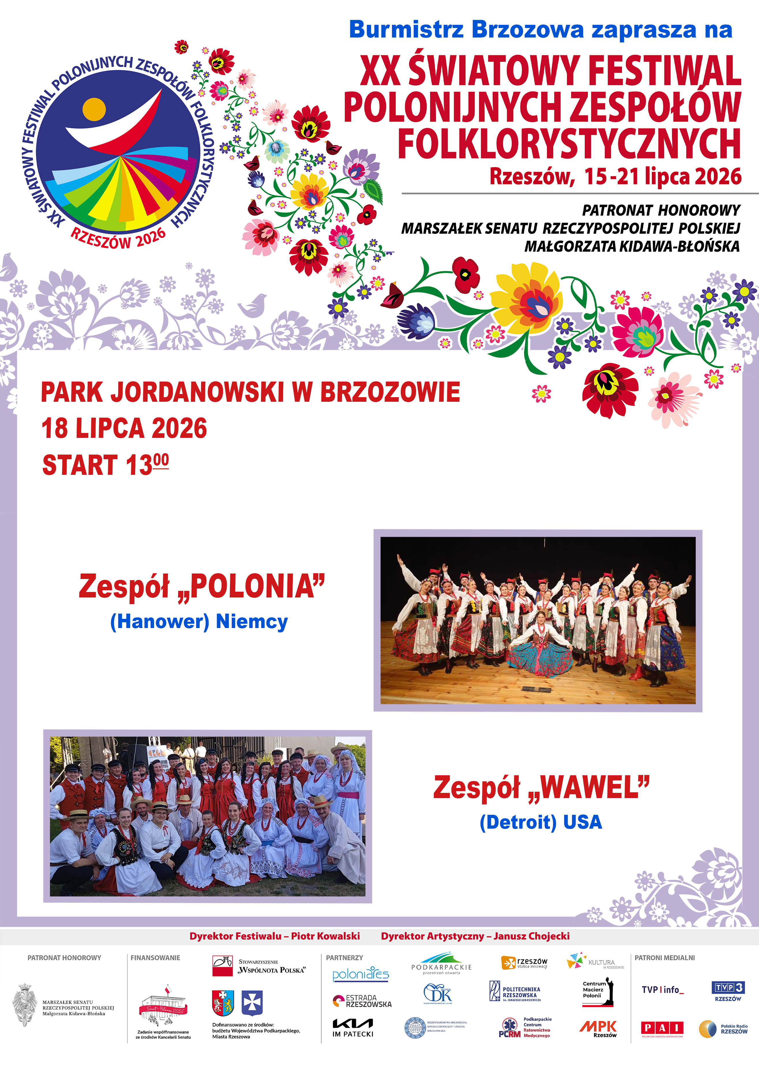XX Światowy Festiwal Polonijnych Zespołów Folklorystycznych