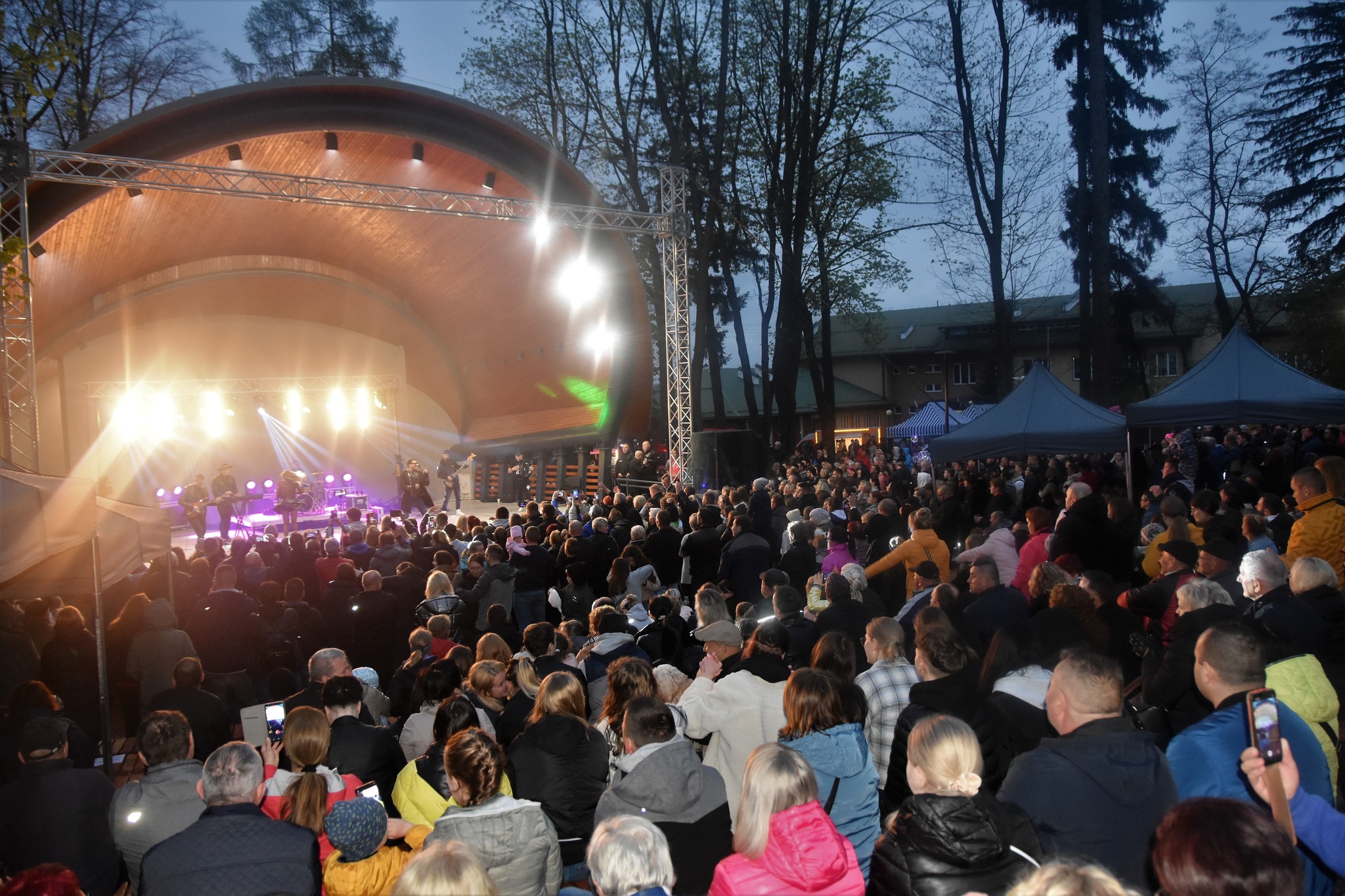 Amfiteatr w Brzozowie otwarty