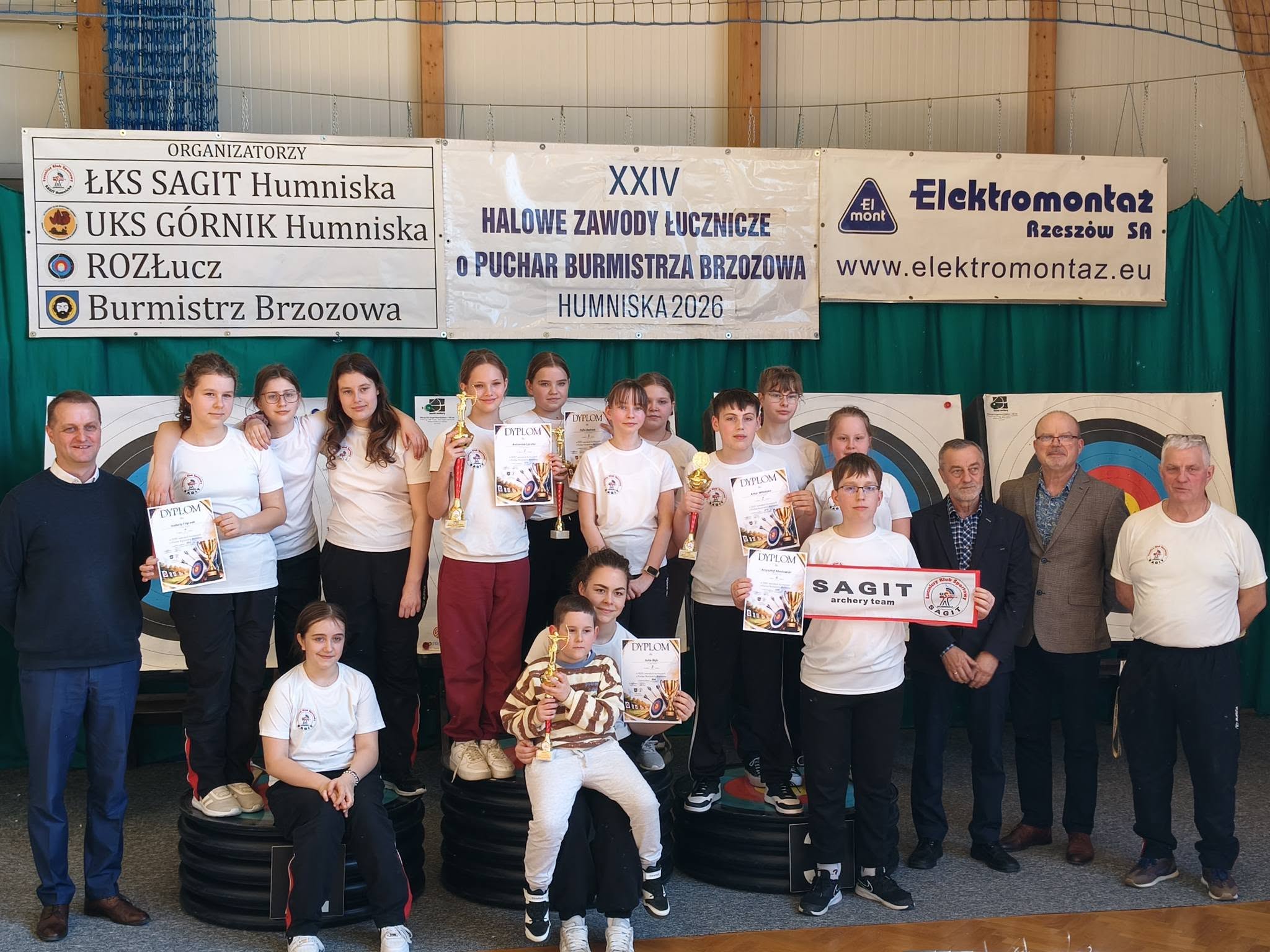 XXIV Halowe Zawody Łucznicze o Puchar Burmistrza Brzozowa