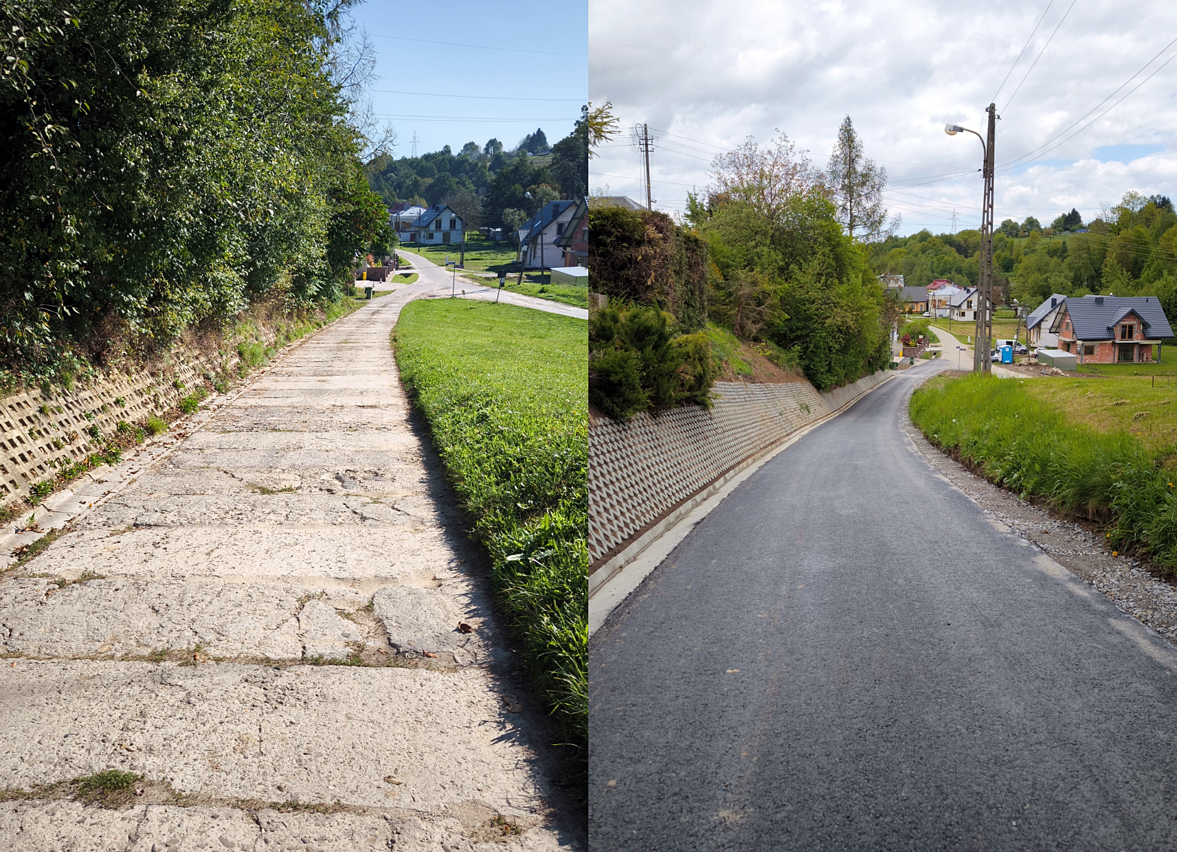 Ulica Leśna w nowej odsłonie