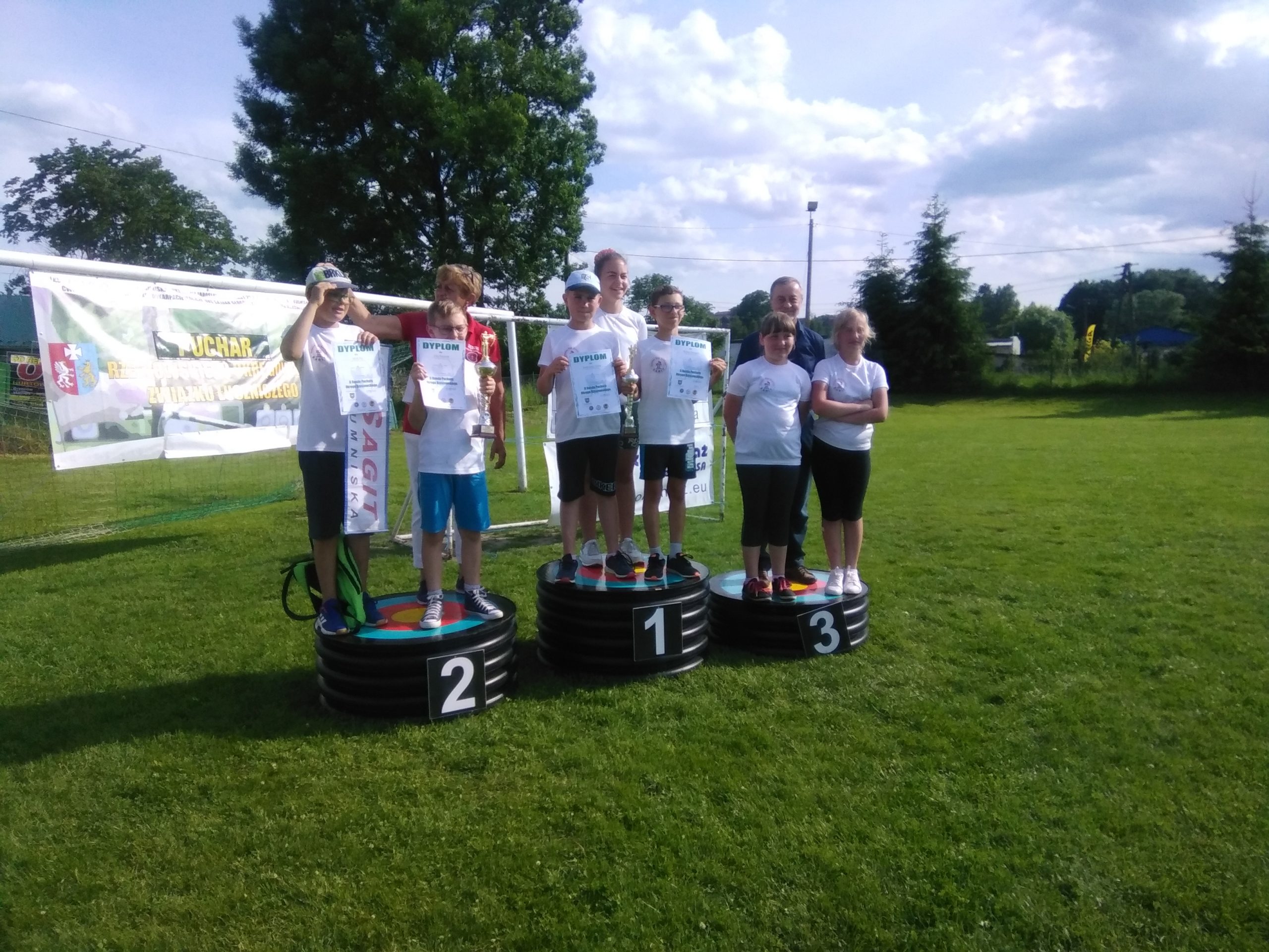 3 razy podium dla łuczników Sagit